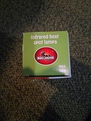 MCLANZOO 50w Reptile Heat Lamp Bulb