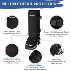 CAMULAND Snake Gaiters for Men & Women, Durable Waterproof Snake Guards for L…