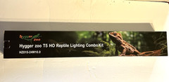 T5 UVB Reptile Light Fixture HO UVB Bulb Lighting Combo Kit, 10.0 UVB Light f…