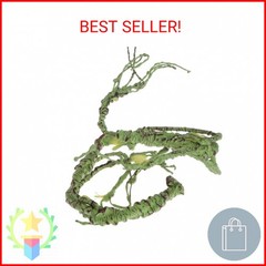 PINVNBY Flexible Bend-A-Branch Jungle Vines Pet Habitat Decor Reptile Plants Ter