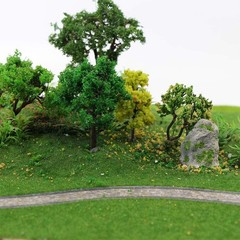 CP134 Artificial Model Grass Mat Trains Golden Yellow Golden Autumn Landscape…