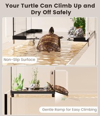Turtle Basking Platform for 10-13 Inchs Wide Aquariums – Last Long Stainless …