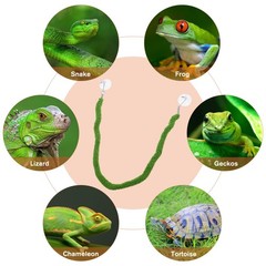 Climbing Cotton Rope Hermit Crab Toys Vines Habitat Decor for Leopard