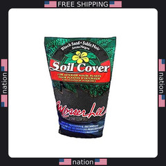 Mosser Lee Black Sand Soil Cover – 5 lb Bag for Planting and Decor