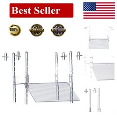 Wide Hanging Turtle Ramp Basking Platform – Adjustable Clear Acrylic Design