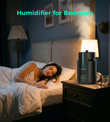 6L Reptile Fogger & Humidifier with Hose, Temp & Humidity Probe for Plants