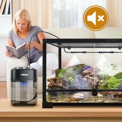 Oiibo Reptile Mister Fogger, 2.2L Solo Adjustable Starter Mister for Reptile …