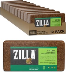 Coconut Fiber Substrate Brick 12 Pack
