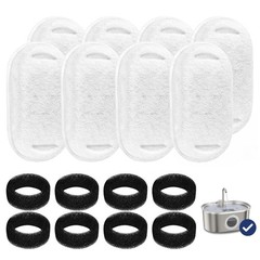 SS-01 Pet Water Fountain Replacement Filters, 8 – Pack