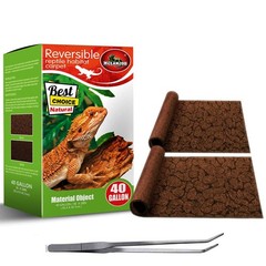 Reptile Carpet 40 Gallon 2 Pack for Bearded Dragon Tank Accessories,Enclosure…