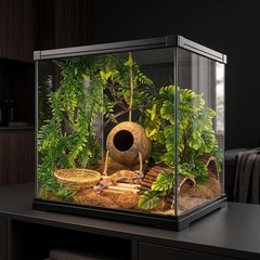 Crested Gecko Terrarium Accessories, Bearded Dragon Terrarium Accessories