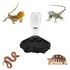SLSON Reptile Water Feeder Automatic Water Dispenser Waterer 13.5Oz Feeding A…