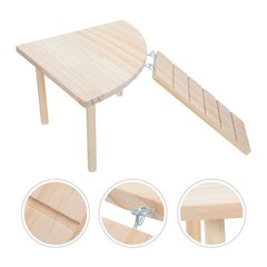 Wooden Guinea Pig Cage Platform Chinchilla Platforms Hamster Enrichment Large