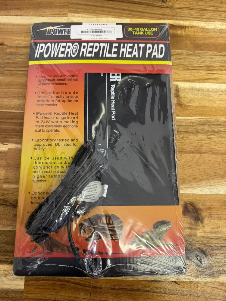 iPower ReptileAmphibianSmall AnimalPlant Heat Pad – 30-40 gallon tanks – NIS