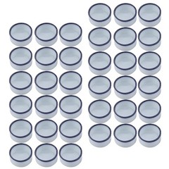 36 Pcs Spider Micro Water Bowl Mini Ceramic Dish for Tarantula Spider Millipe…