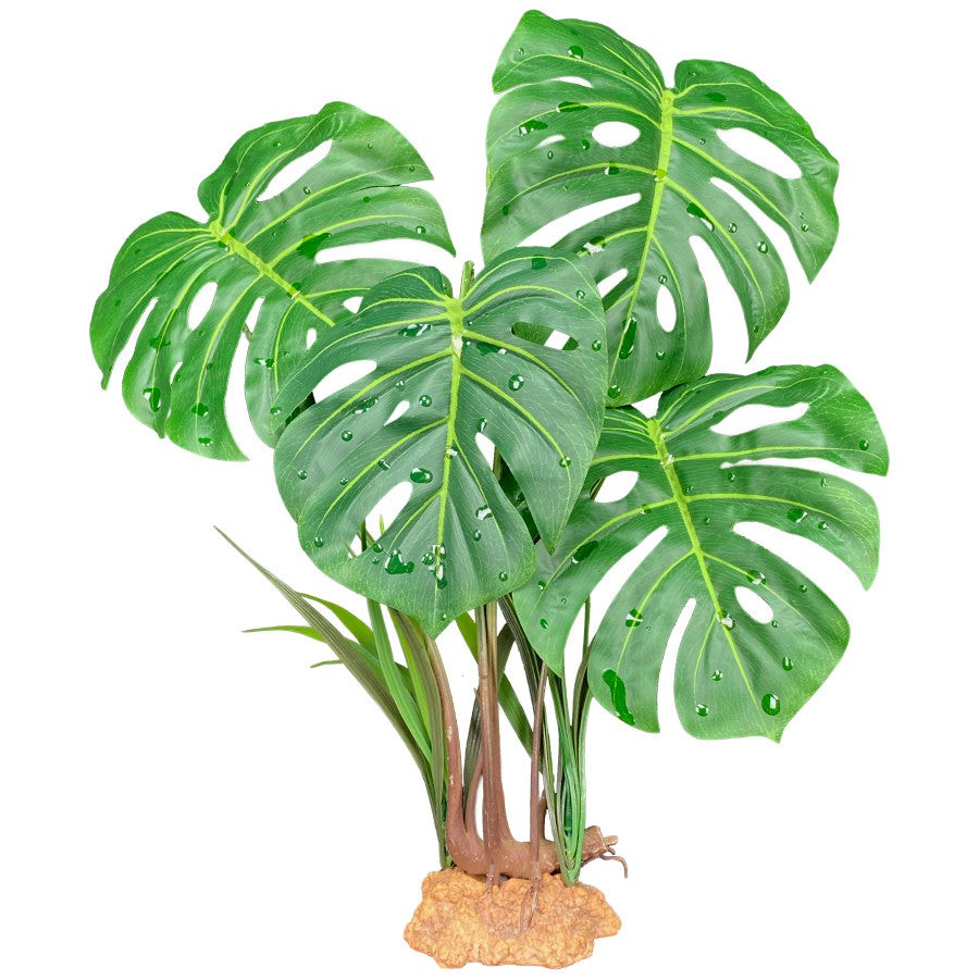 Komodo Standing Plant Monstera Leaf 18 inch