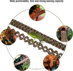2 Pcs Reptile Vines for Climbing Bendable Jungle Vines Rope Decor