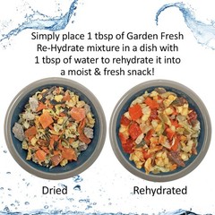 Garden Fresh Re-Hydrate – High Calcium Dried Fruit & Vegetable Mix – for Suga…
