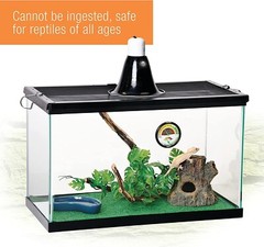 Zilla Reptile Terrarium Floor Liner Green 40/50 Gallon 17.25″ x 35.25″ Cage Mat