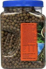 High Protein Aquatic Turtle Food – 24oz Maintenance Formula for Active Turtles
