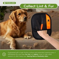 Pet Hair Remover Glove for Dogs & Cats 2026 Upgraded Design Reusable Electros…