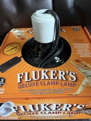 Fluker’s Deluxe Clamp Lamp 8.5 Inch 150W Max for Reptiles and Pets Lighting NEW
