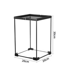 Stackable Amphibian Enclosure Anti-Escape Design Lizard Habitat Excellent
