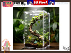 Jumping Spider Enclosure, Insect Terrarium, Bug Cage, Acrylic Terrarium for Tara