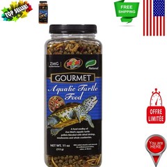 Scientifically Formulated 11oz Aquatic Turtle Food with Natural Ingredients