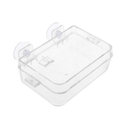 Reptile Feeder Anti-escape Bowl for Turtle Lizard Worm Live Container