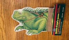 Reptile Iguana Nylon Lead Harness 3/24″X6 feet Japanese Washable *(colors vary)*