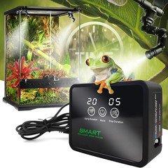 Reptile Fogger Automatic Reptile Mister Fogger for Terrarium, Timed Reptile Humi